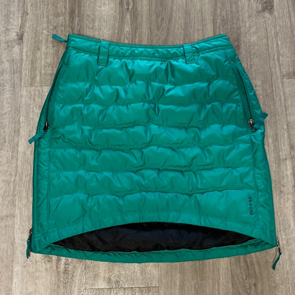 Insulated Teal Mini Skirt - Outdoor Performance
